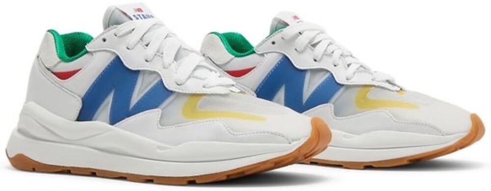 New Balance STAUD x 57/40 White Blue Quartz Men’s Sz 7 / Women’s Sz 8.5 M5740SR